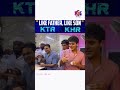 The son is like his father KTR🧡KHR