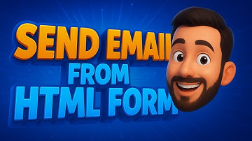 How to Send Email from HTML Contact Form Easily (2025) | EmailJS