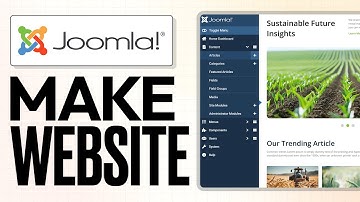 How to Make a Website with Joomla (2025) Joomla Beginner Tutorial