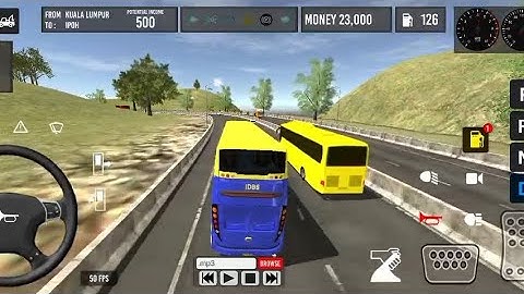IBDB Bus simulator | Malaysia Bus simulator 3d studio Gameplay Android, iOS #bussimulator