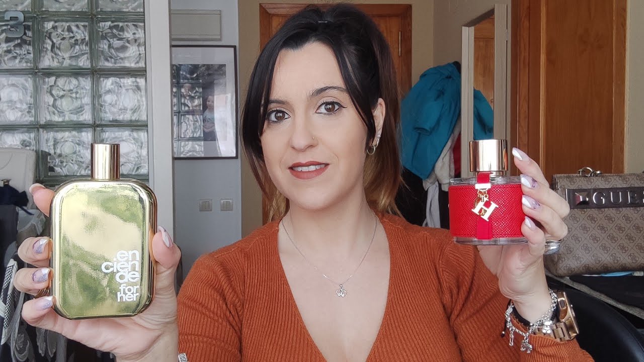 Mi compra del perfume Enciende for her de Mercadona clon de Ch de Carolina  Herrera 😍 - YouTube
