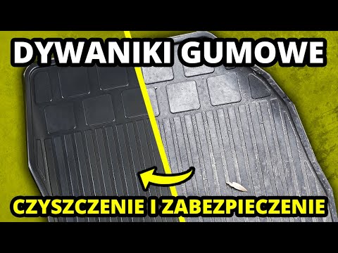 JAK WYCZYŚCIĆ I ZABEZPIECZYĆ DYWANIKI GUMOWE w Samochodzie ??