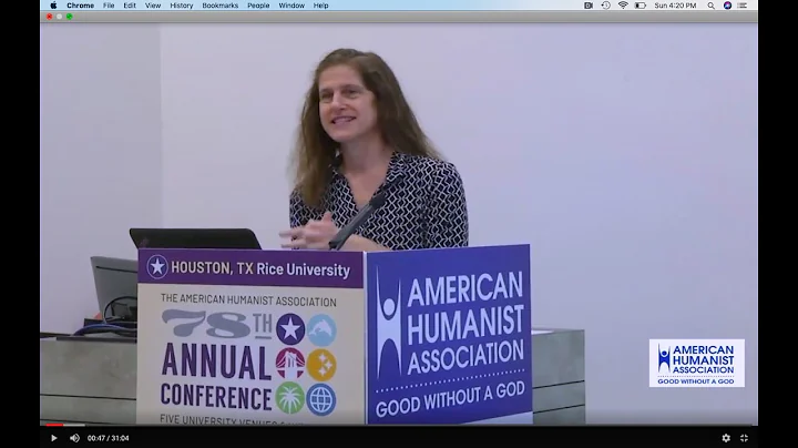 Janet Heimlich speaks at American Humanist Associa...