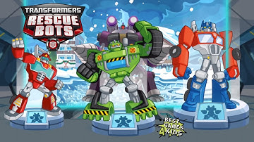 Transformers Rescue Bots: Disaster Dash Hero Run | destroy the Morbot King! By Budge