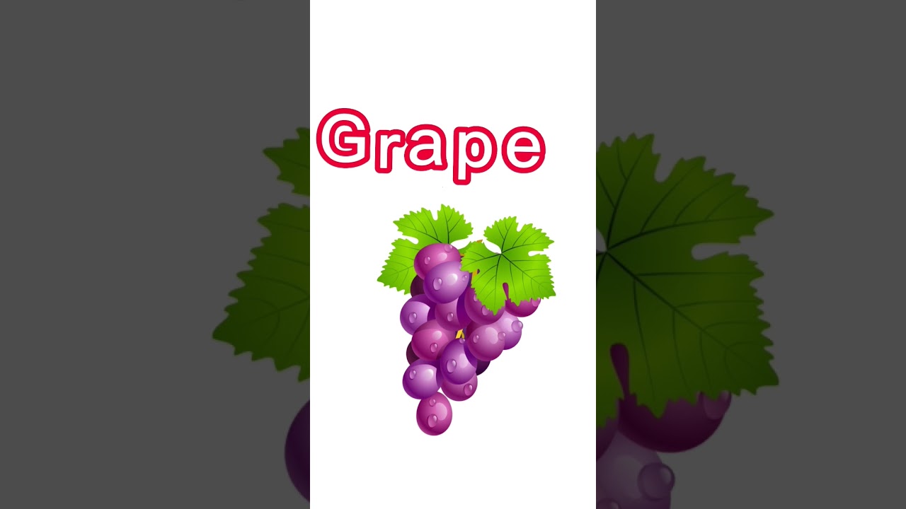 Spell grapes 🍇🍇🍇 