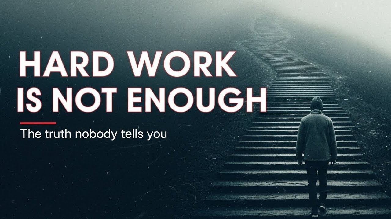 Hard Work Is Not Enough–The Smart Work Mindset That Wins/Working Hard but Still Failing? Watch This.
