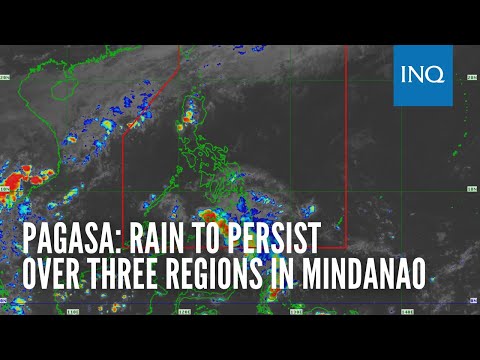 Pagasa: LPA-induced rain to persist over Caraga, Davao Region, Soccsksargen