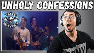 Italian Reacts To Avenged Sevenfold - Unholy Confessions (Live In The LBC)