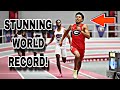 SHOCKING WORLD RECORD! Christopher Morales Williams runs Fastest 400m Ever at the 2024 SEC Indoors