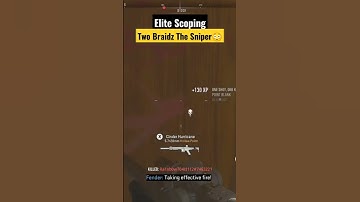 Elite Scoping by Two Braidz The Sniper💪 #mw2 #callofduty #sniper #quickscope #codwarzone #gaming