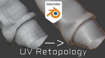 Simple UV Retopology using Geometry Nodes in Blender 4.0