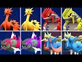 Pokémon Scarlet &amp; Violet - All Returning Pokémon Comparison (Normal + Shiny)