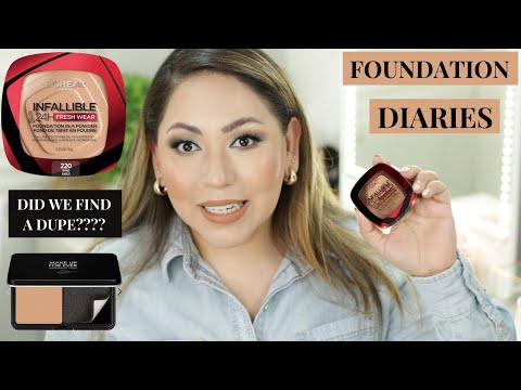 L'OREAL INFALLIBLE 24 HR FRESH WEAR POWDER FOUNDATION REVIEW | HOW TO APPLY POWDER FOUNDATION?