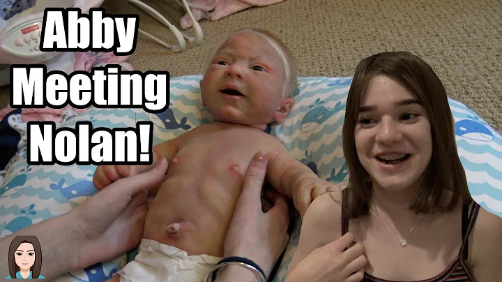 Best Friend Meets Silicone Baby Nolan! Abby FINALL...