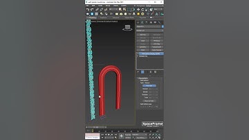 How to create decorative plaster on arch in #3dsmax #tutorial #modeling