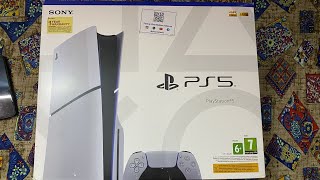 Ps5 Unboxing Ps5 Slim Disc Edition 1Tb Full Unboxing & First Look