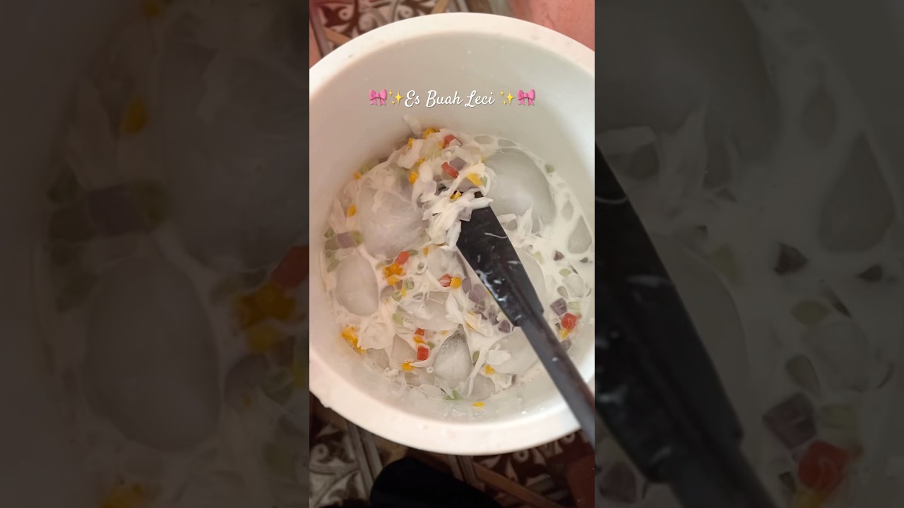 Es Buah Leci 4 Termos Jumbo Seger Enak Bangeet‼️