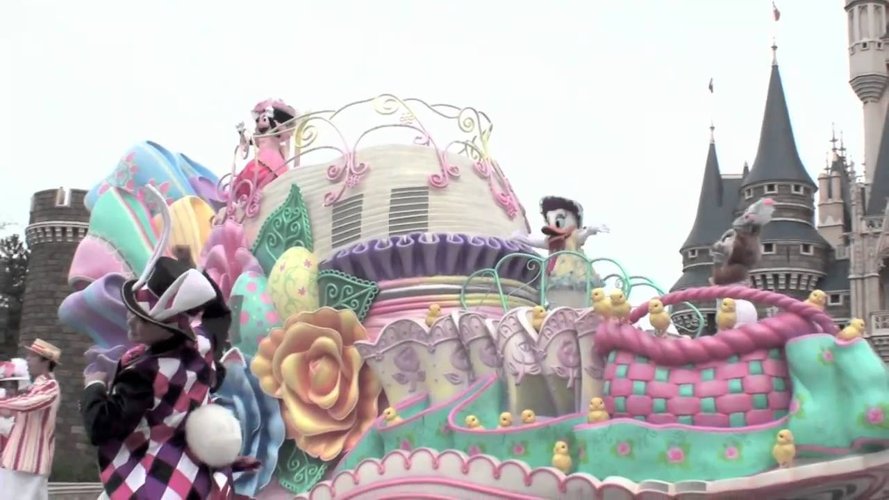 10 Tdl イースターワンダーランド 城前最前 Okテイク Youtube