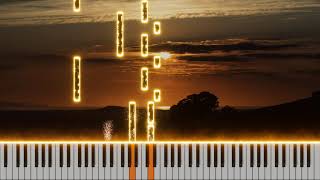 Video thumbnail of "Fabrizio Paterlini - When Orange is the Sky (Extended Piano Cover Tutorial) [4K60]"