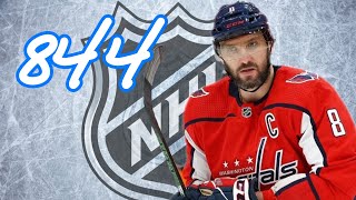 Александр Овечкин 22 (844) шайба сезона НХЛ 2023/24 (Торонто 21.03.2024)
