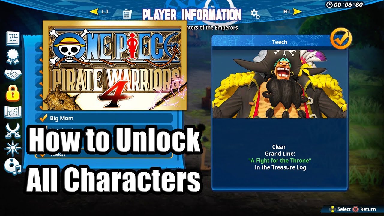ONE PIECE PIRATE WARRIORS 4, OPPW4, CHEATS, TRAINER, MOD, CODES, EDITOR,  RANK S, COIN, UNLOCK ALL!