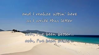 Video thumbnail of "Brad Paisley - I've Been Better (with lyrics)"