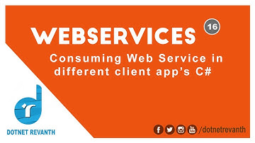 Consuming Web Service in different Client Applications || Part-16