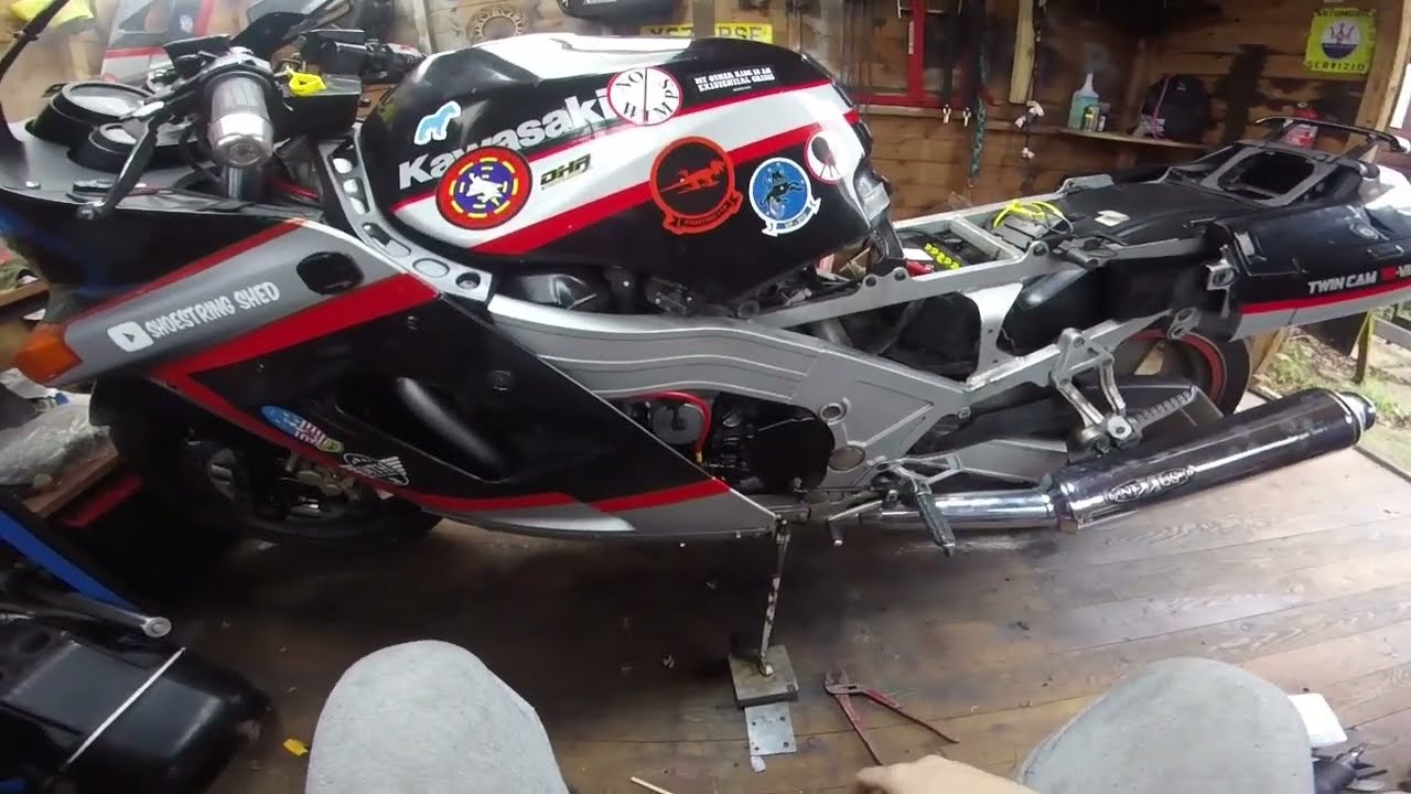 Will a ZX10B run without a fuel pump? - YouTube