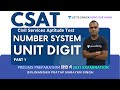 L16: CSAT: Number System | Unit Digit | Part 1 | UPSC CSE/IAS 2021/22 | Brijnandan Singh