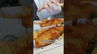 Fish 'n' chips is the best thing in the UK