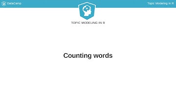 R Tutorial : Counting words
