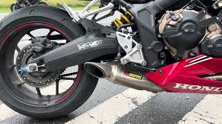 CBR650R akrapovic DB Killer 四孔蠍 S-H6R12-HAFT