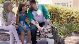 Healing Veterans and Helping Families  Dog Chow's Service Dog Salute 2019