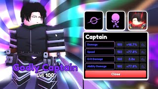 MAXING GODLY CAPTAIN  Anime Champions Simulator