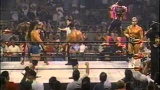 Nitro 6/24/96 Sting & Luger vs Steiners vs Harlem Heat- Part 1