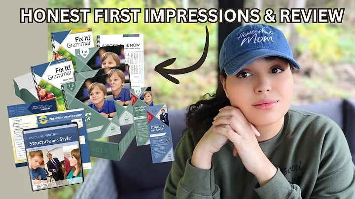 I MADE A MISTAKE & TRYING IEW STRUCTURE AND STYLE FOR THE FIRST TIME | HOMESCHOOL WRITING CURRICULUM