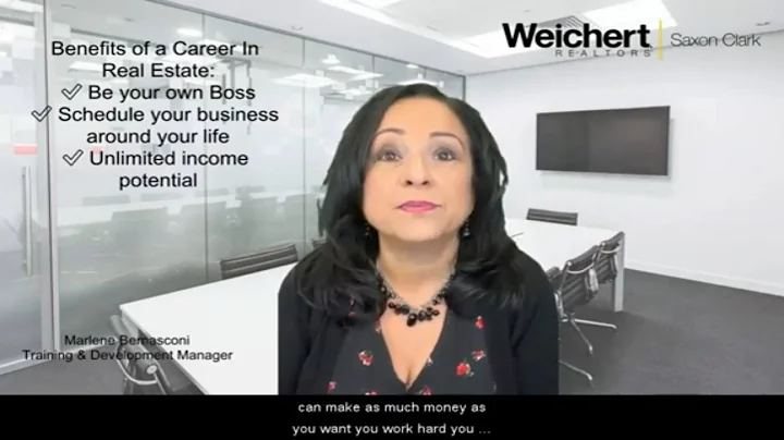 CONSIDERING A CAREER IN REAL ESTATE-Weichert Realtors Saxon Clark