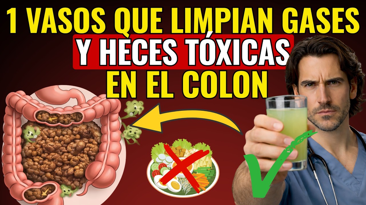 ESTO Limpia el COLON de GASES y HECES: Evita 3 Alimentos NORMALES que Te Inflaman (El #1 Sorprende)