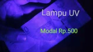 Handheld Blacklight Money Detector Murah, Mudah Digunakan dan Akurat Mendeteksi Uang Asli atau Palsu