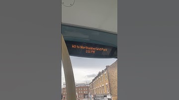 W3 to Northumberland Park IBus announcement #bus #localbus #publicbus #tfl #ibus