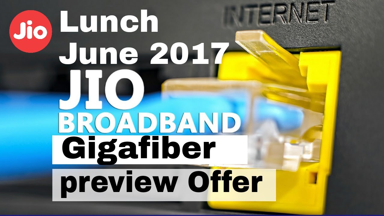 Jio Broadband Fiber Preview Offer full Detail.
