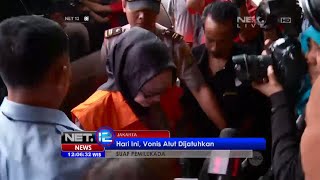 Live Vonis Ratu Atut hadapi sidang vonis di pengadilan TIPIKOR - NET12