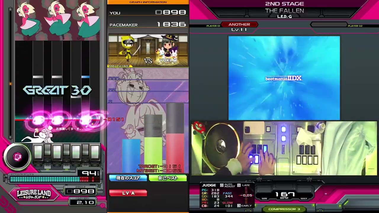 【beatmania IIDX】THE FALLEN / L.E.D.-G