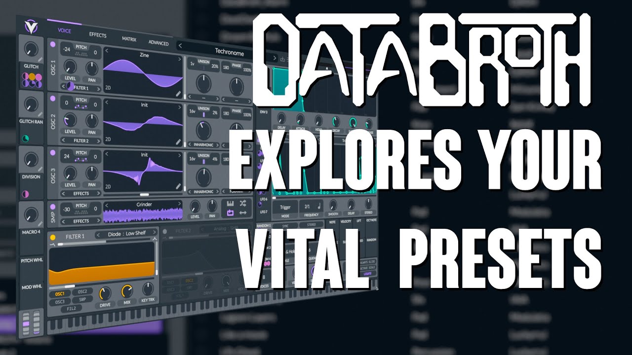 My community make a preset pack for VITAL - YouTube