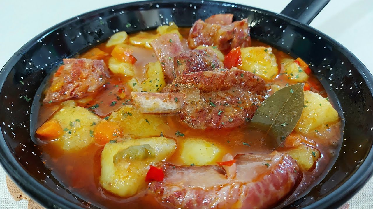 🥘 PATATAS CON COSTILLAS ADOBADAS👌PLATO ÚNICO DE CUCHARA🥄//BEATRIZ COCINA