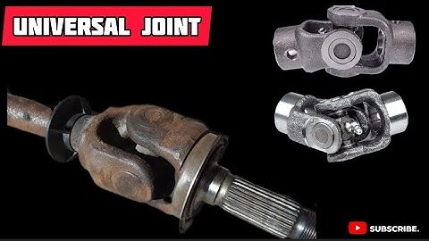 Universal joint | what is universal joint | working principle of universal joint #universaljoint