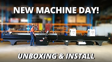 New Machine Day! | Unboxing & Install | Sunnen HTA-4100 Honing Machine