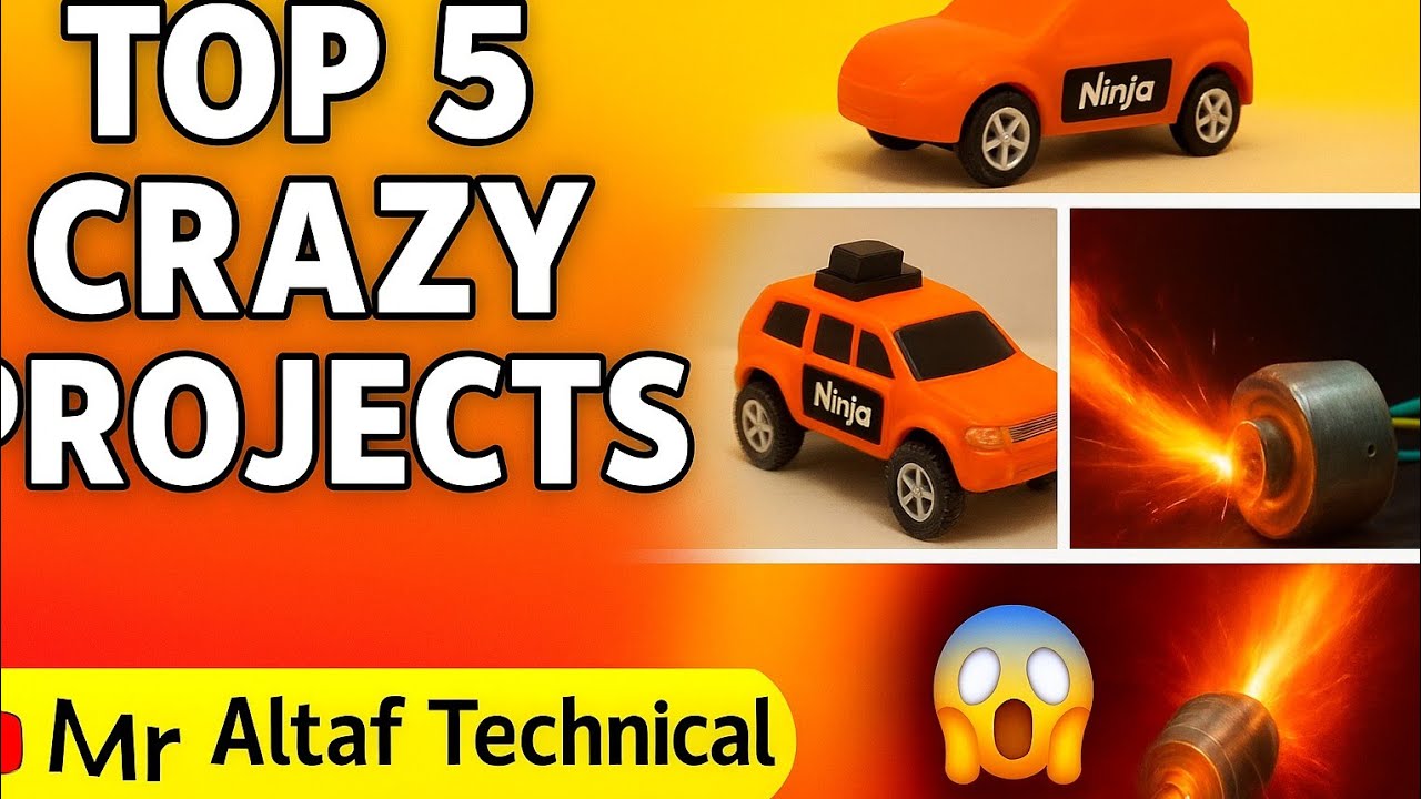 "TOP 5 Dangerous 🔥 Experiments | Crazy Tech Projects You Must See!"