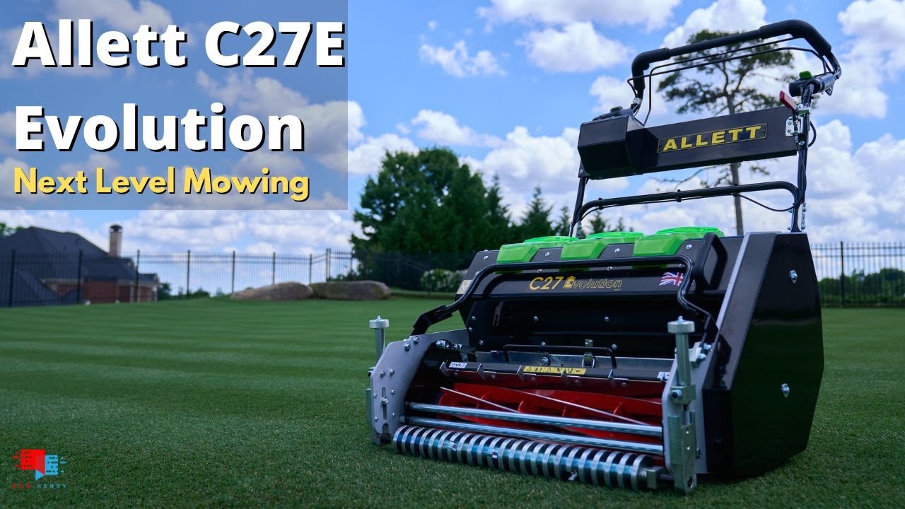 Allett C27 Evolution - The Ultimate Golf Course Lawn Mower 