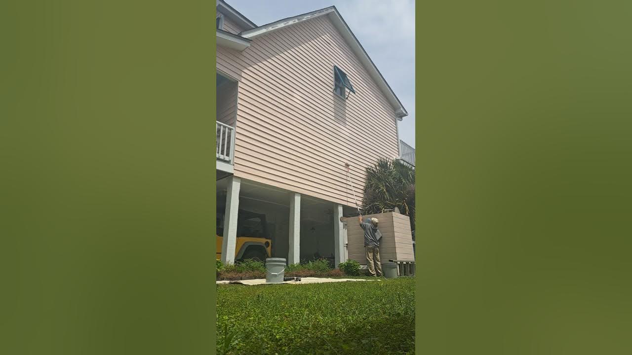 Old Cedar Shake Siding. The best way to paint it. 1/2 nap or bigger. I suggest getting 18In